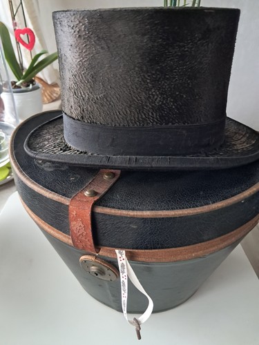 Silk top hat - hat, 7