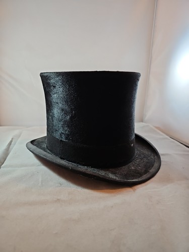 Vintage silk plush top - plush, hat