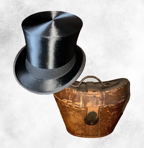 Vintage silk top hat henry - vintage,