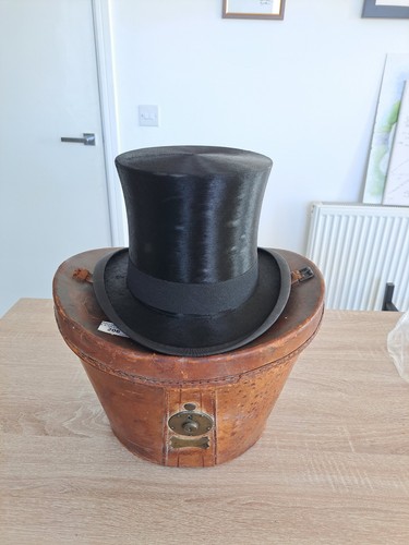 Christy silk top hat 58cm - christy's,